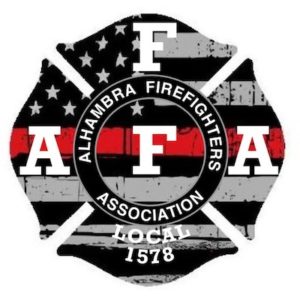 IAFF local 1578 logo Alhambra Firefighters Crest