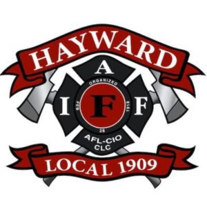 IAFF Local 1909 Logo Hayward Fire Fighters Crest