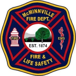 IAFF Local 3099 Logo McMinnville Fire Fighters Crest