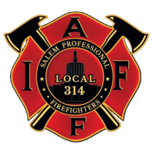 IAFF Local 314 Logo Salem Fire Fighters Crest